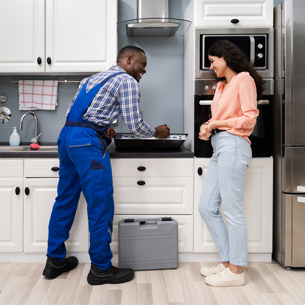 can you provide an estimate for cooktop repair before beginning any work in Fallentimber PA